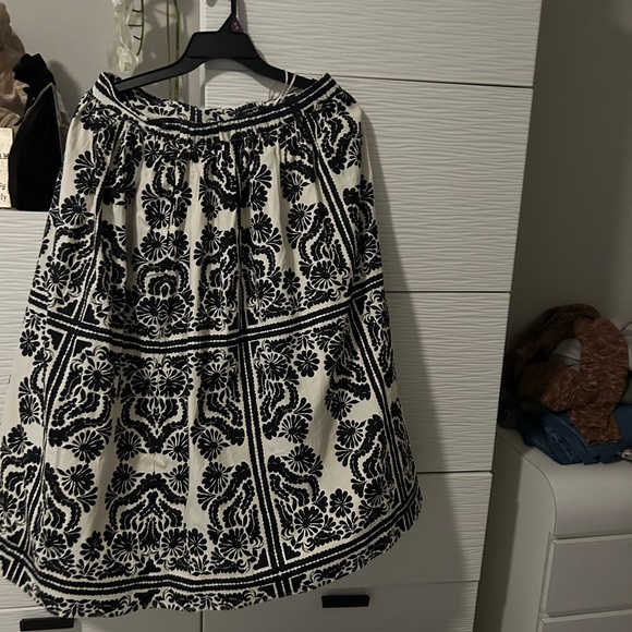 Catherine Malandrino Black and White High Waist skirt and shirt. - Picture 3 of 4